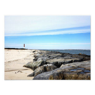Barnegat fyr, Barnegat Light, New jersey Fototryck