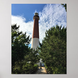 Barnegat fyr Foto Poster