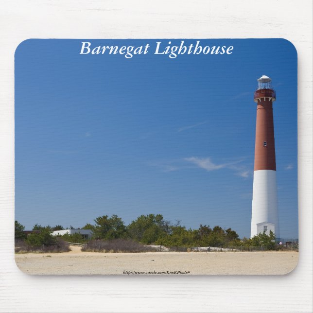 Barnegat fyr Mousepad Musmatta (Framsidan)