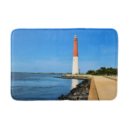 Barnegat fyr, New jersey Bath Mat Badrumsmatta