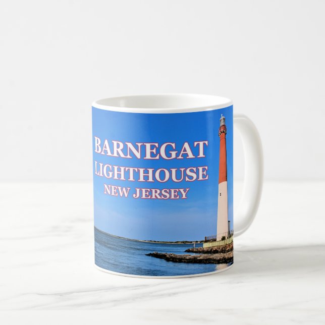Barnegat fyr, New jersey Mugg (Framsida höger)
