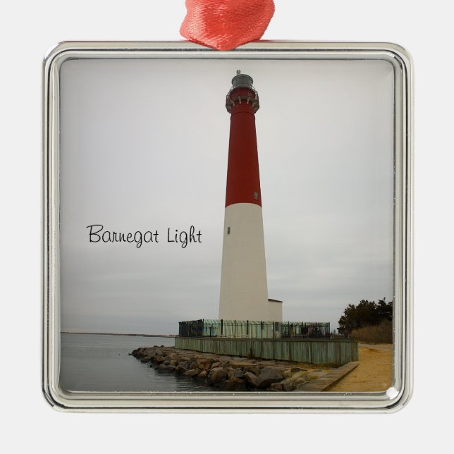 Barnegat Light Fyrtorn Ornament (Framsidan)