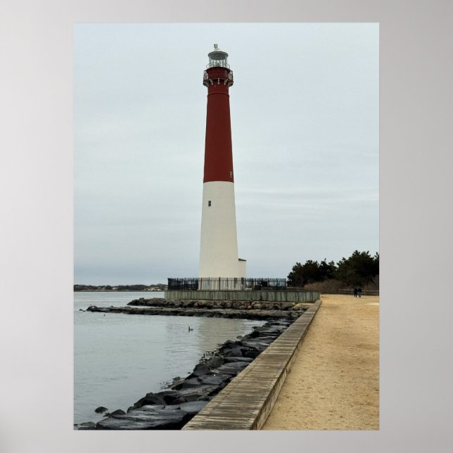 Barnegat Light Lighthouse Affisch (Framsidan)