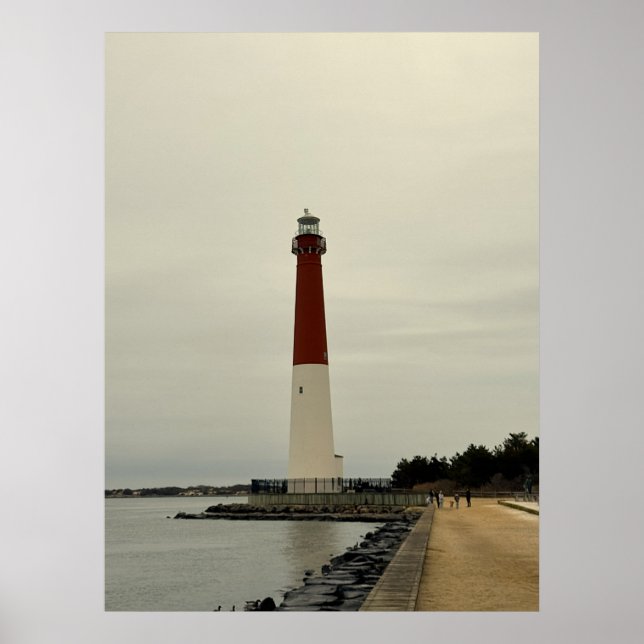 Barnegat Light Lighthouse-affisch Poster (Framsidan)