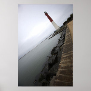 Barnegat Light Lighthouse Fotoaffisch Poster