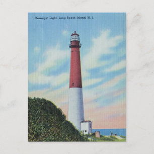Barnegat Light, Long Beach Island, New jersey Vykort
