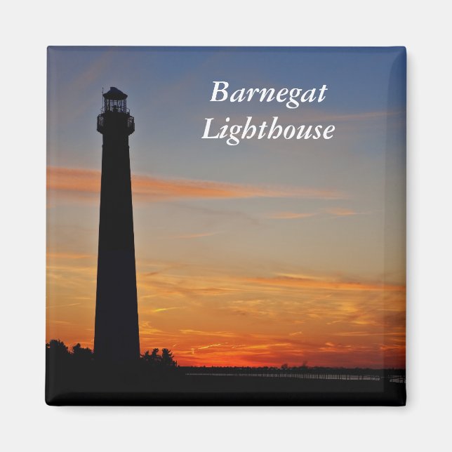 Barnegat Lighthouse IV Magnet (Framsidan)