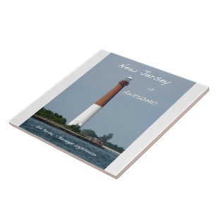 Barnegat Lighthouse Long Beach Island New jersey Kakelplatta