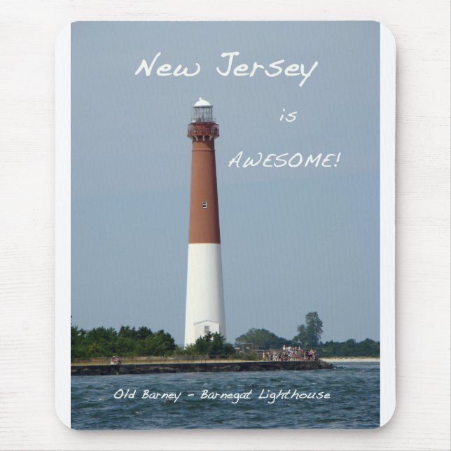 Barnegat Lighthouse Long Beach Island New jersey Musmatta (Framsidan)