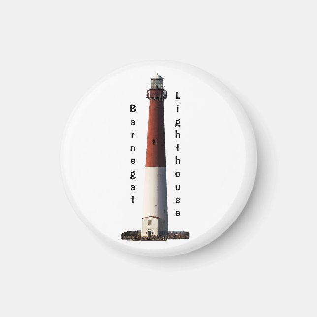 Barnegat Lighthouse Magnet (Framsidan)
