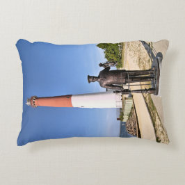 Barnegat Lighthouse, New jersey accent Pillow Prydnadskudde