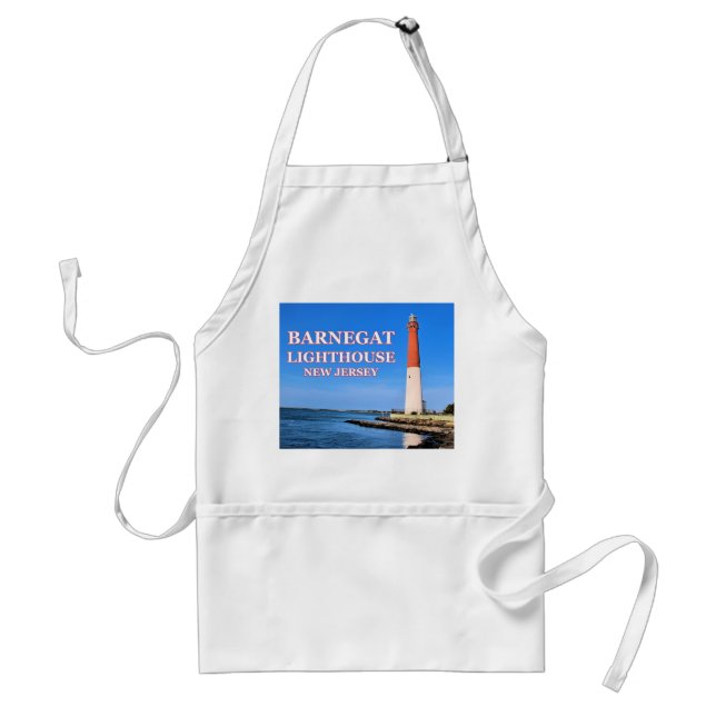 Barnegat Lighthouse New jersey Cooking Apron Förkläde (Framsidan)