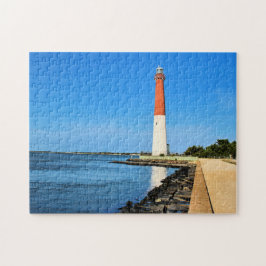 Barnegat Lighthouse, New jersey Jigszawa Puzzle Pussel