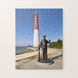Barnegat Lighthouse New jersey Jigszle Puzzle Pussel