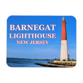Barnegat Lighthouse, New jersey Photo Magnet