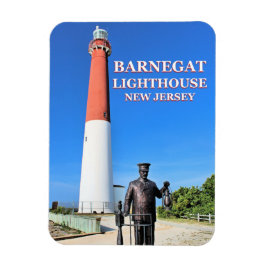 Barnegat Lighthouse, New jersey Photo Magnet