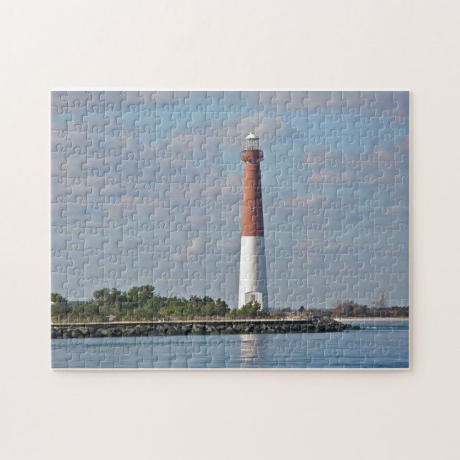 Barnegat Lighthouse - "Old Barney" Pussel (Horisontell)
