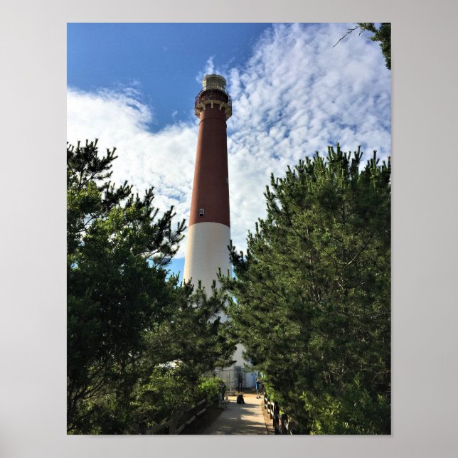 Barnegat Lighthouse Photo Poster (Framsidan)