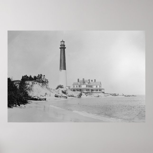 Barnegat Lighthouse Poster (Framsidan)