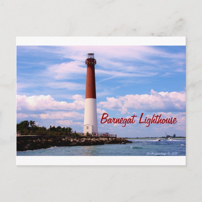 Barnegat Lighthouse-vykort Vykort (Framsida)