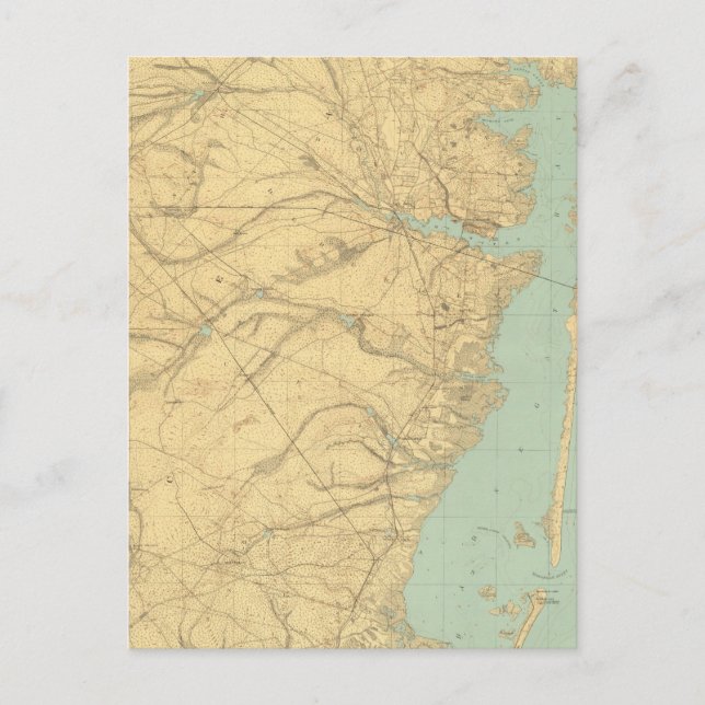 Barnegat, New jersey Vykort (Framsida)