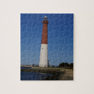 Barnegat Old Barney Lighthouse New jersey Photo Pussel