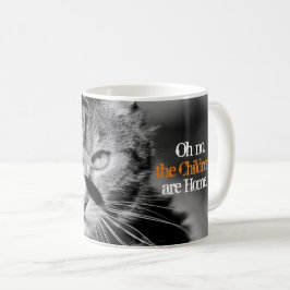 Barnen är hemma, Crabby Cat Kaffemugg