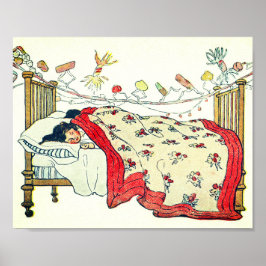 Barnen blev inkvarterade i sina sängar. poster