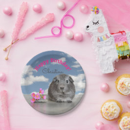 Barnen Grattis på födelsedagen Party Guinea Gris H