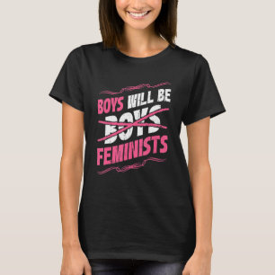 Barnen kommer att vara feminister Höger Social Fem T Shirt