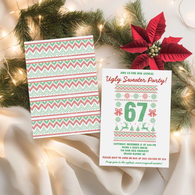 Barnens 67 ful julfest inbjudningar (Skapare uppladdad)