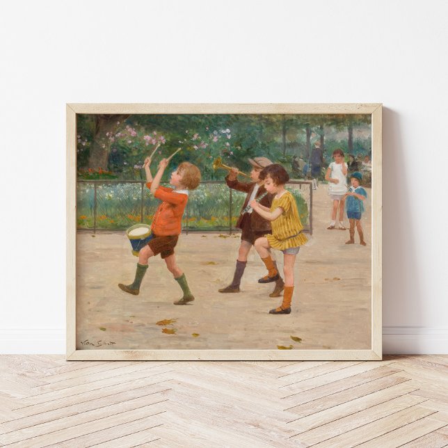 Barnens band | Victor Gabriel Gilbert Poster (Skapare uppladdad)