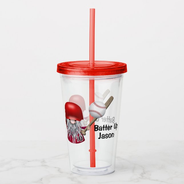 Barnens baseballsäsong take away mugg (Framsida)