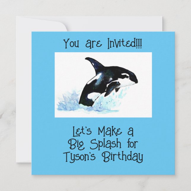 Barnens Bassäng Party Spara Datumet (Framsida)