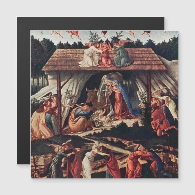 Barnens bok på julkortet (Fram/baksida)