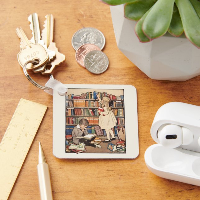 Barnens Bok-vecka av Jessie Willcox Smith Nyckelring (Skrivbord)