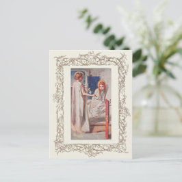 Barnens Bok vid jul Helg Vykort