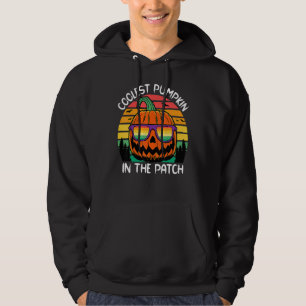 Barnens coolaste pumpa i lappen Halloween Hoodie