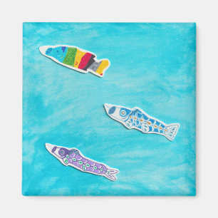 Barnens dag Koinobori-magnet Magnet