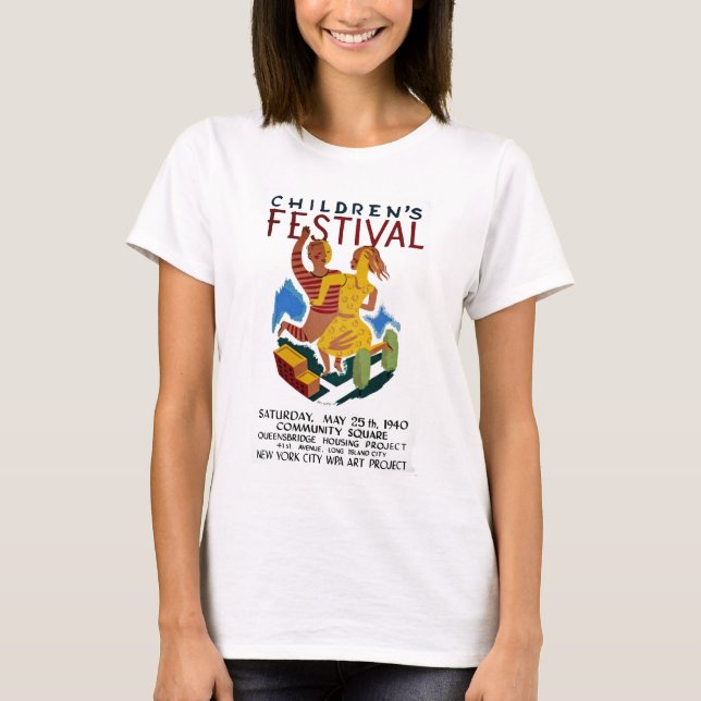 Barnens festival tee shirt (Framsida)