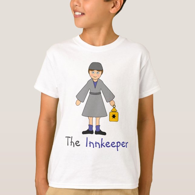 Barnens födelse - Bethlehem Innkeeper T-shirt (Framsida)