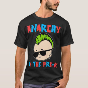 Barnens första dag i Preschool Shirt Anarchy under T