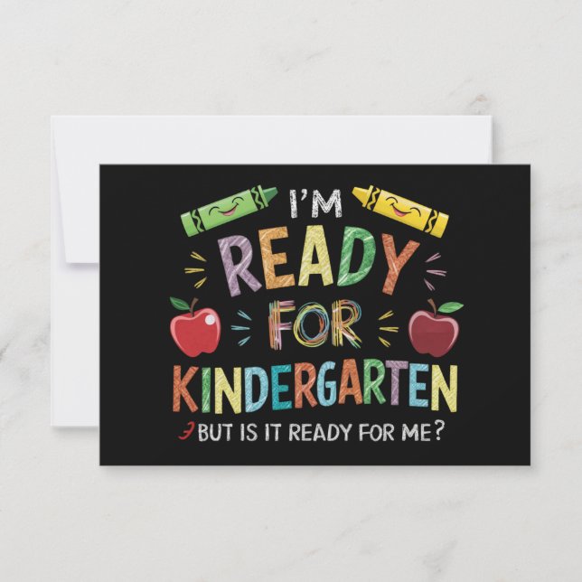 Barnens första dag på förskoleklass Kul åter till  Tack Kort (Framsida)