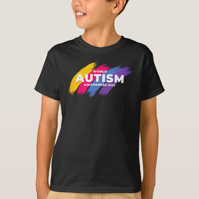 Barnens grundläggande t-shirt (Framsida)