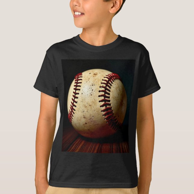 Barnens grundläggande t-shirt (Framsida)