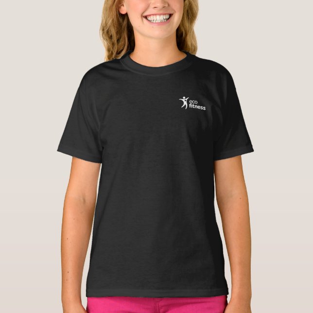 Barnens grundläggande t-shirt | Eco Fitness (Framsida)