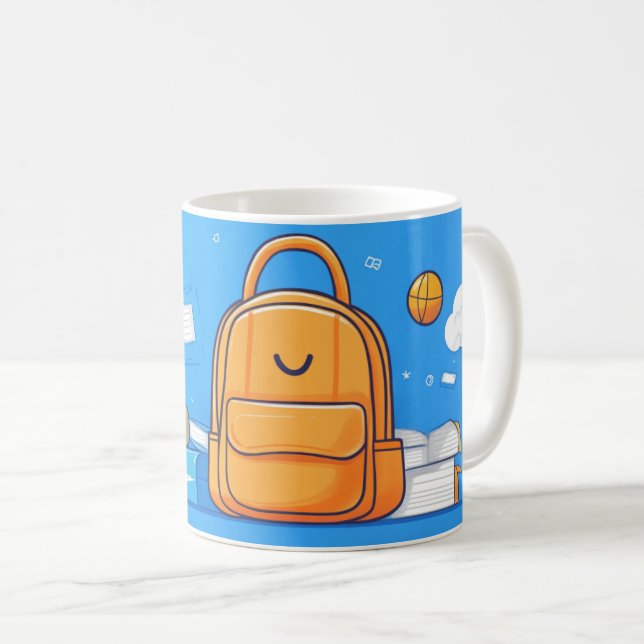 Barnens hushållsartiklar eller vardagsföremål.  C Kaffemugg (Framsida höger)