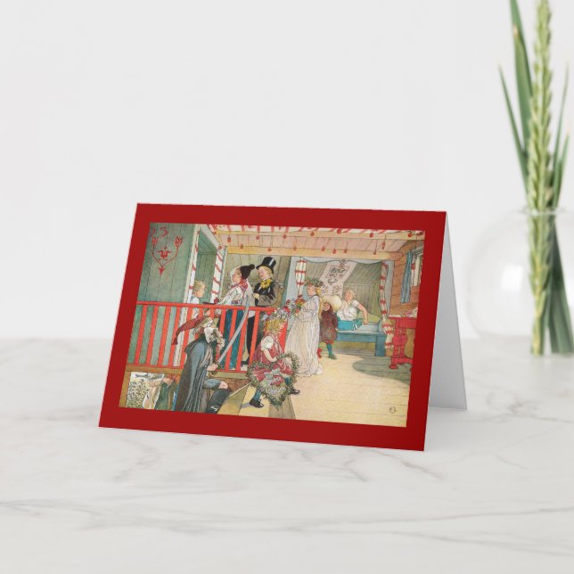 Barnens jul i Parad Helgkort (Framsida)