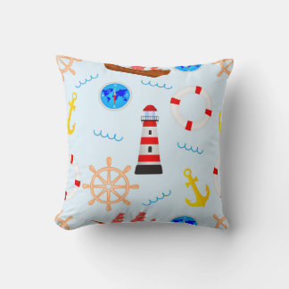 Barnens kudde med havsyta mönster