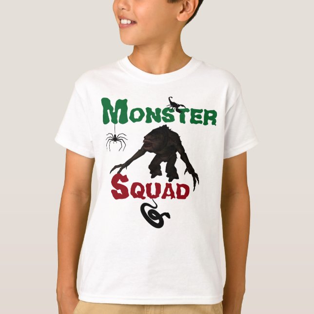 Barnens monster T-Shirt (Framsida)